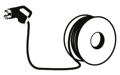 Drumable charging system for industrial applications