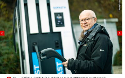 BRUGG eConnect charging plug in the newspaper “Blick”! 🔌⚡